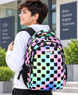 Color Pop Checkered Everyday Backpack