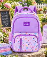 Cosmic Dreams Lavender School Backpack