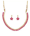 Crimson Teardrop Elegance Set