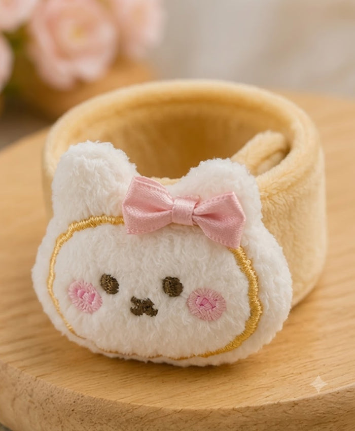 Cute Bunny Plush Slap Rakhi for Kids