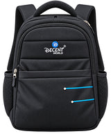 Decent World Black School & Daily Use Backpack