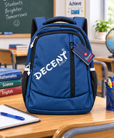 Decent World Blue Campus Rider Backpack