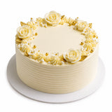 Dreamy White Chocolate Wedding Cake