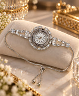 Elegant Crystal Bracelet Watch for Women