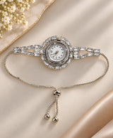 Elegant Crystal Bracelet Watch for Women