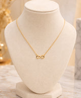 Elegant Infinity Friendship Pendant Necklace for Women
