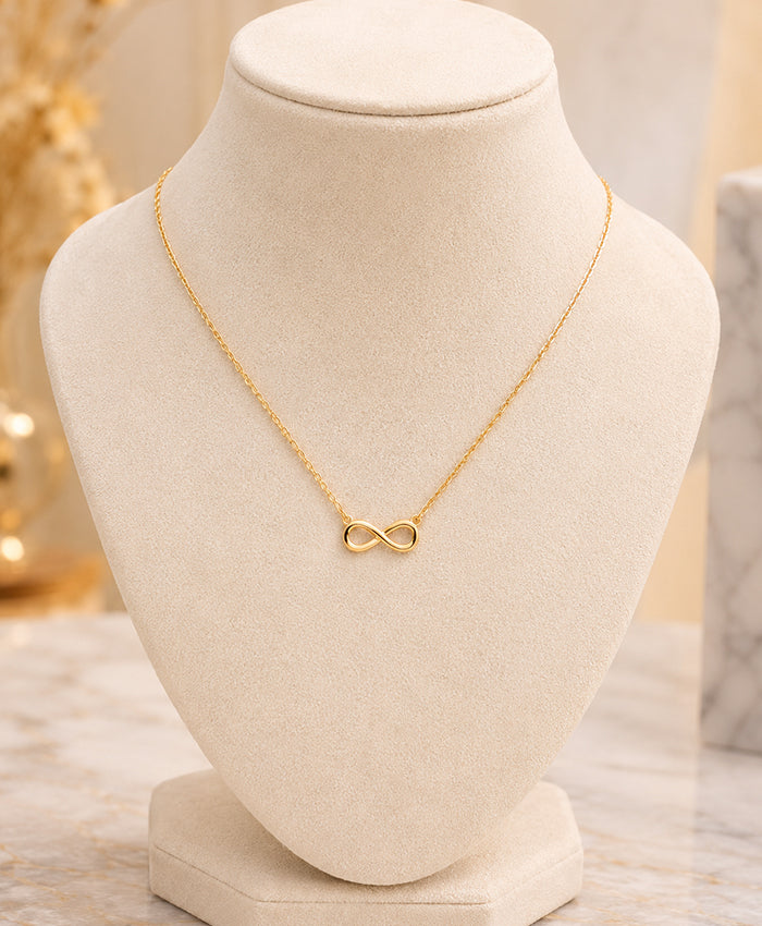Elegant Infinity Friendship Pendant Necklace for Women