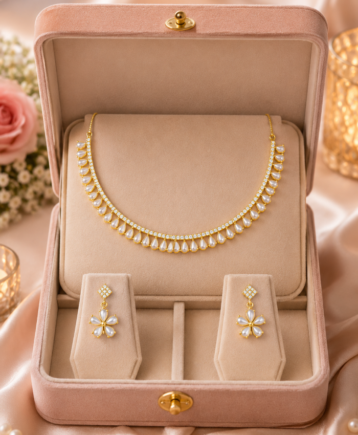 Ivory Blossom Grace Set