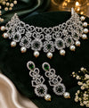Emerald Royale Pearl Choker Set