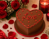 Enchanted Love Eggless Chocolate Bento Cake