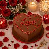 Enchanted Love Eggless Chocolate Bento Cake