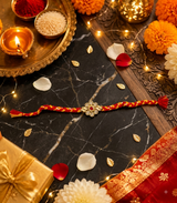 Rangoli Ruby Charm Rakhi
