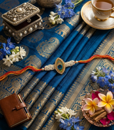 Mayura Shringar Pearl Rakhi