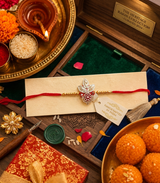 Raktika Lotus Charm Rakhi