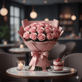 Blush Harmony Rose Bouquet