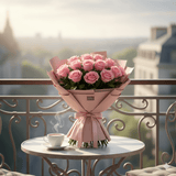 Blush Harmony Rose Bouquet