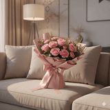 Rosy Charm Carnation Bouquet