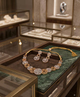 Golden Halo Harmony Jewellery Set