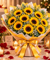 Grand Sunflower Bouquet – 12 Sunflowers
