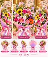 Just Because Colorful Bouquet – 10 Mixed Flowers