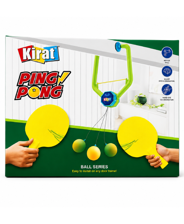 Kirat Ping Pong Ball Series – Indoor Table Tennis Training Set