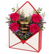 Love Letter Blooms N Choco Jar Cake