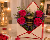 Love Letter Blooms N Choco Jar Cake