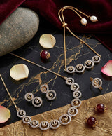 Luna Luxe Circle Jewellery Set