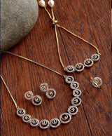 Luna Luxe Circle Jewellery Set