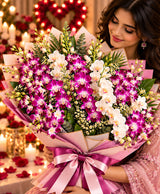 Luxury Orchid Arrangement – 20 Orchid Stems