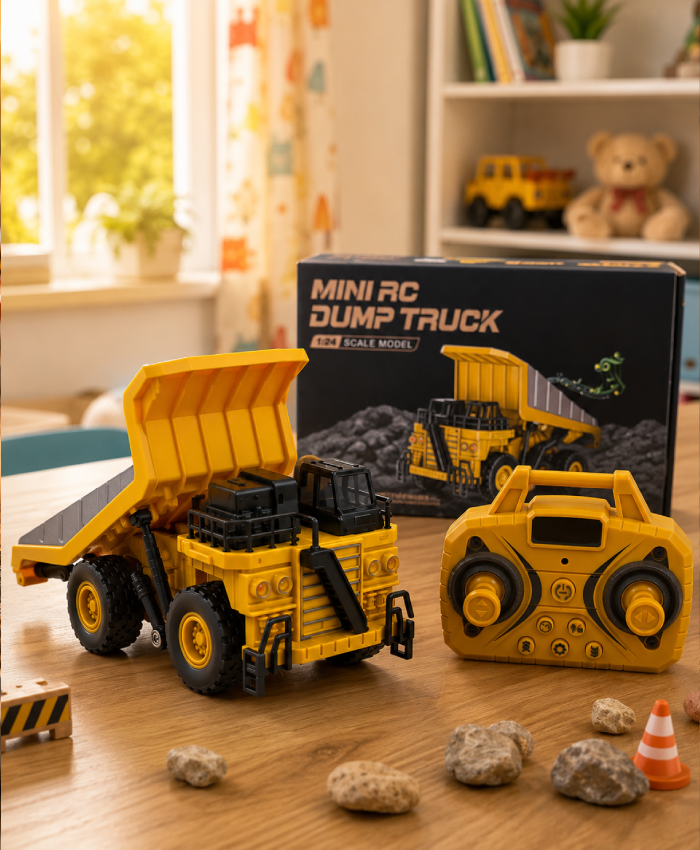 PowerHaul Mini RC Dump Truck