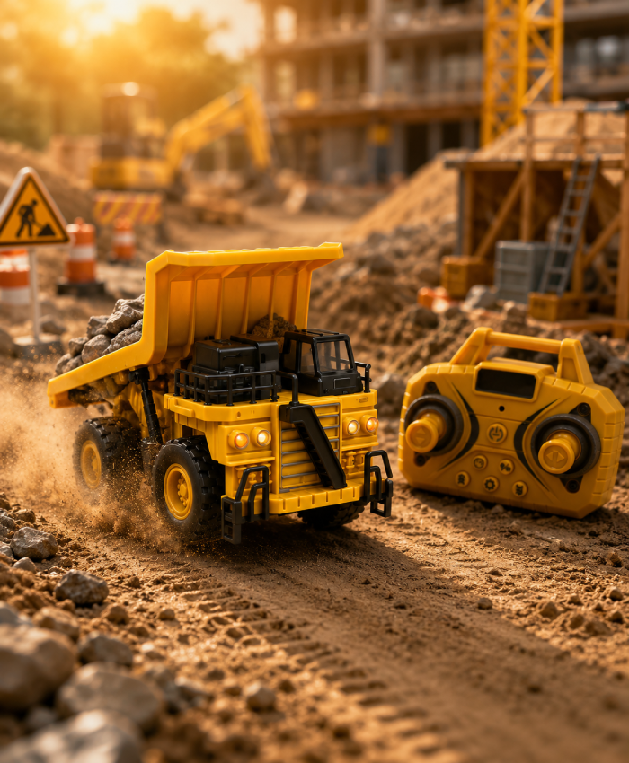 PowerHaul Mini RC Dump Truck