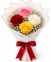 4 Mixed Rose Bouquet