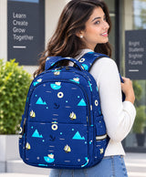 Ocean Adventure Blue School Backpack