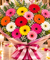 Premium Gerbera Arrangement – 15 Gerberas
