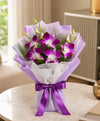 Purple Orchid Bouquet