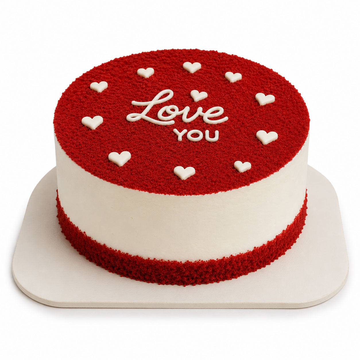 Red Velvet Romantic Bento Cake
