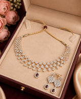 Rosé Lattice Bloom Jewellery Set