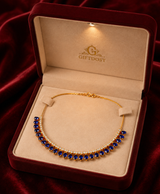 Sapphire Bloom Royale Jewellery Set