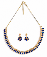Sapphire Bloom Royale Jewellery Set