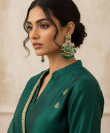 Royal Emerald Green Drop Earrings