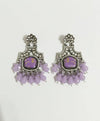 Royal Purple Drop Earrings