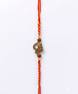 Sacred Om Rudraksha Spiritual Rakhi