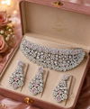 Rosé Élan Crystal Statement Set