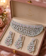 Rosé Élan Crystal Statement Set