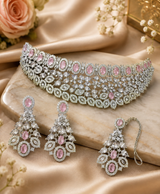 Rosé Élan Crystal Statement Set