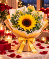 Single Sunflower Bouquet – 1 Sunflower