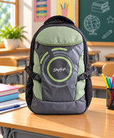 Sky High Active Circle Green & Charcoal Backpack