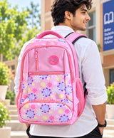 Sky High Blossom Pink Floral Backpack