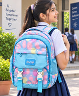 Sky High Dreamscape Multicolor Blue School Backpack